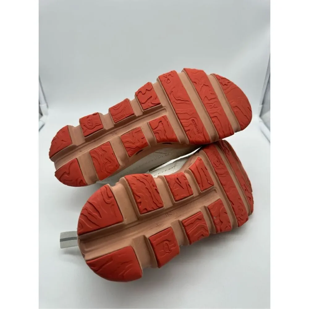 ON CLOUDAWAY ICE/CHILI RED GREY WHITE‎ RUNNING SHOES Women’s 10